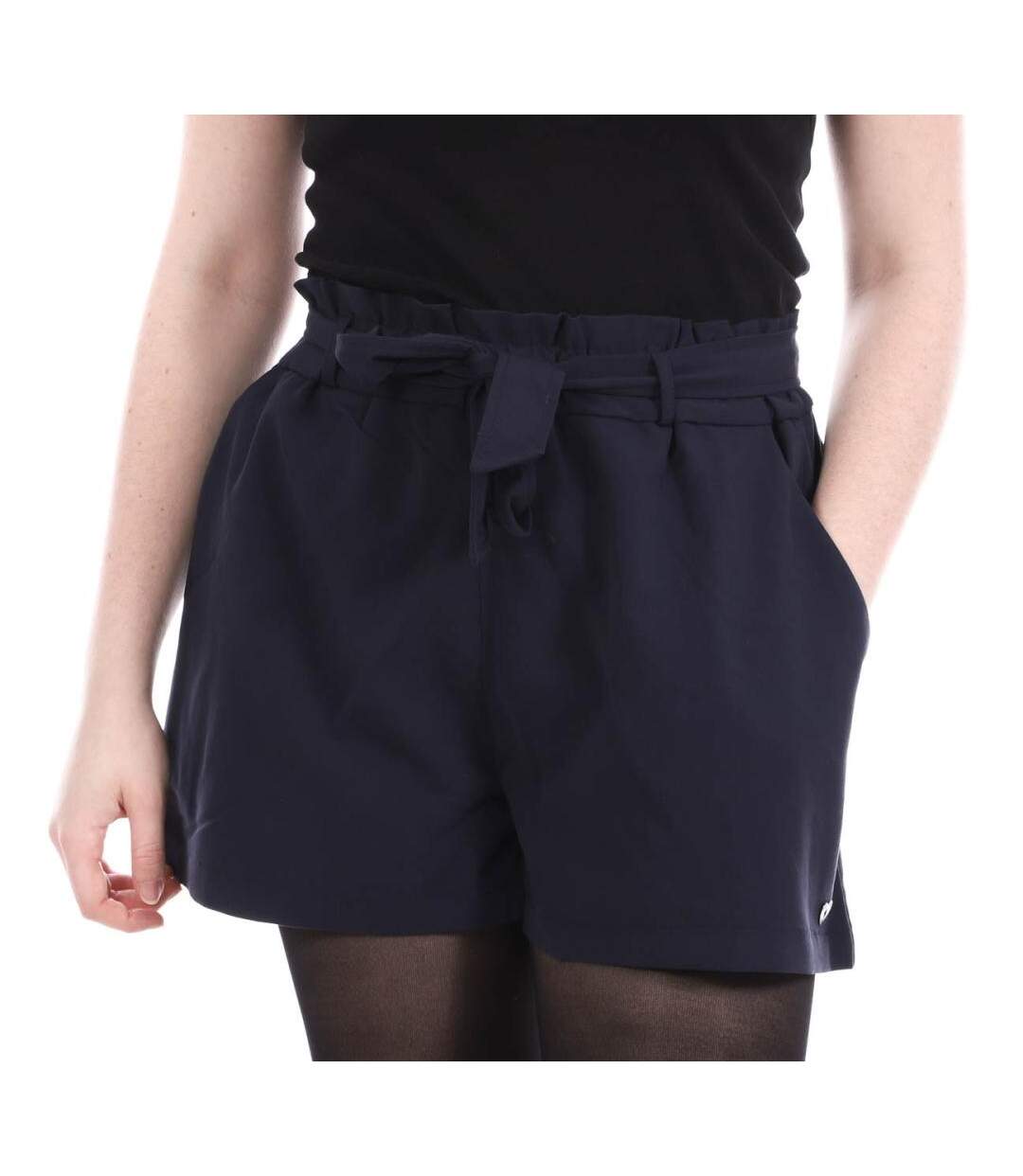 Short Bleu Marine femme Teddy Smith Sacha - M-1