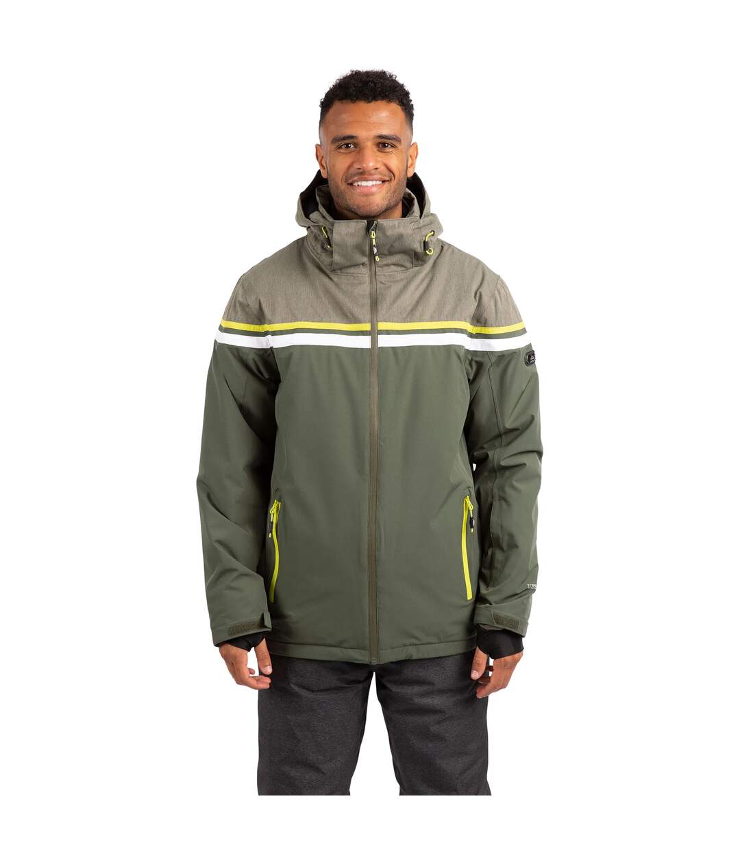 Blouson De Ski Dexy Homme Kaki Trespass-1