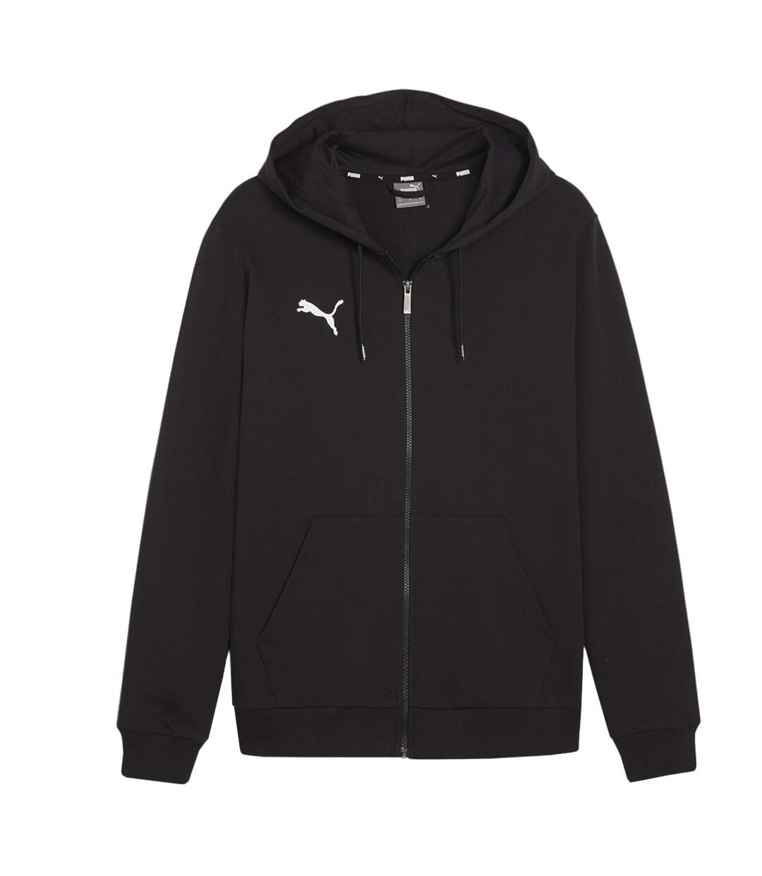 Sweat À Capuche Team Goal Homme Noir Puma-1