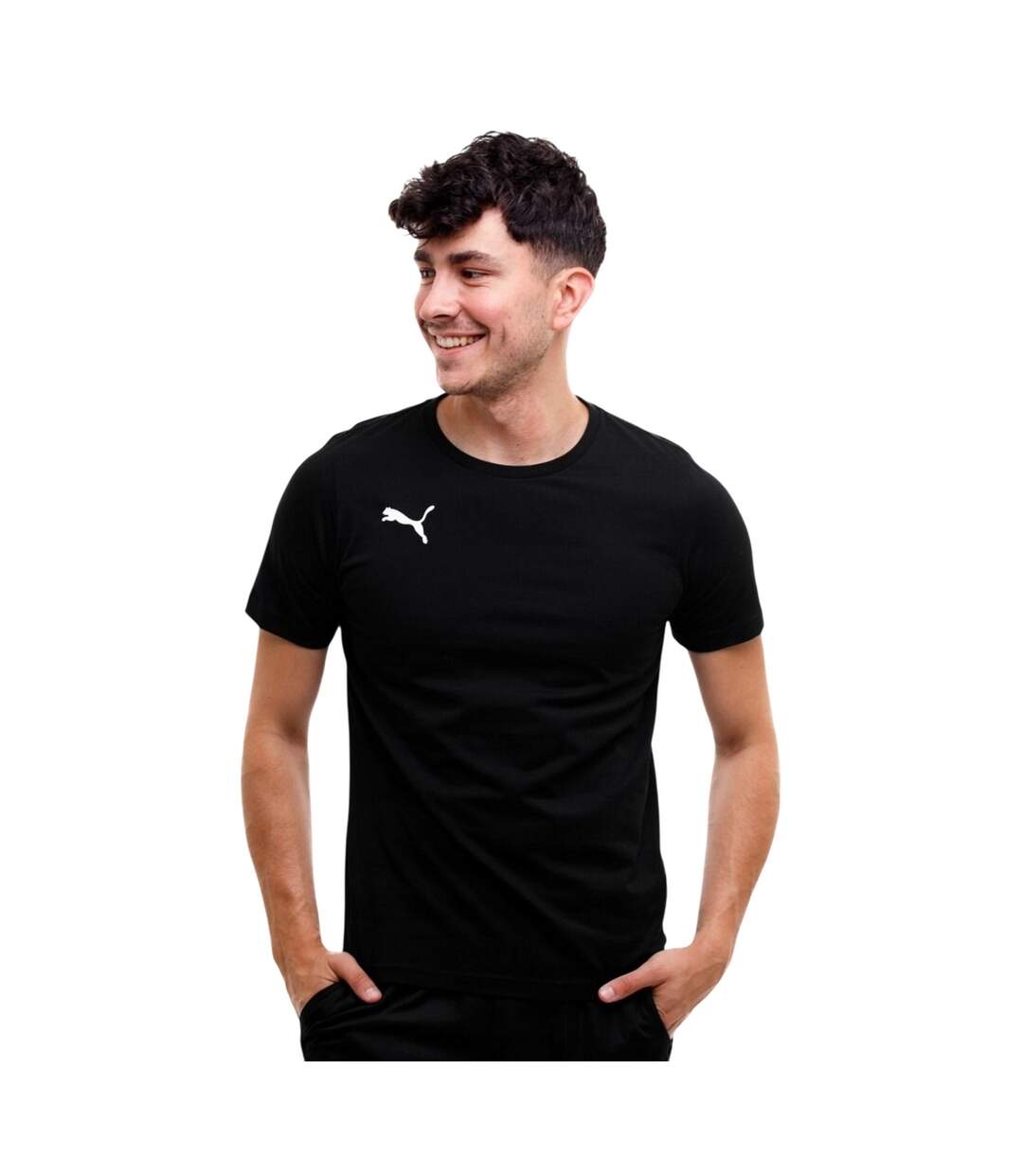 T-shirt Teamgoal Homme Noir Puma-1