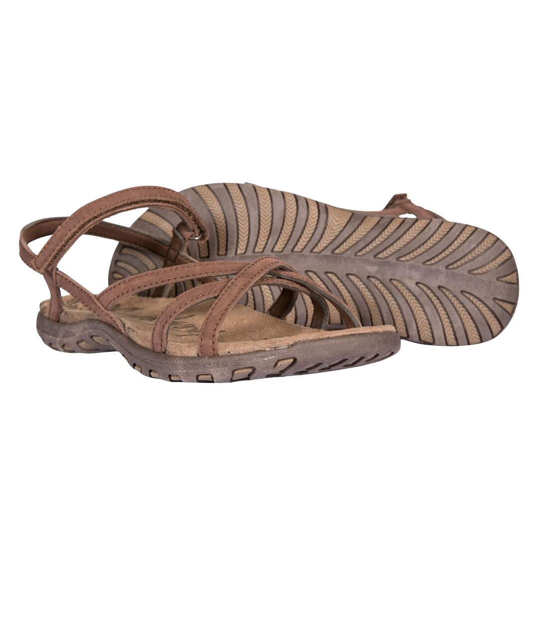 Sandales kimbra femmes marron Trespass-4