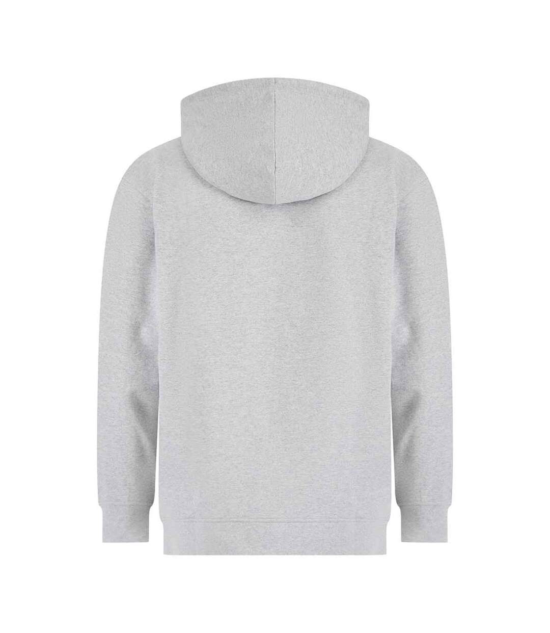 Sweat À Capuche Fashion Adulte Gris Chiné SF Men-2