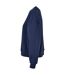 Sweat Femme Bleu Marine Clair Build Your Brand-3