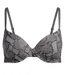 Soutien-gorge T-shirt Motif/style Imprimé Serpent Fits Everybody Femme Anthracite Skims-2