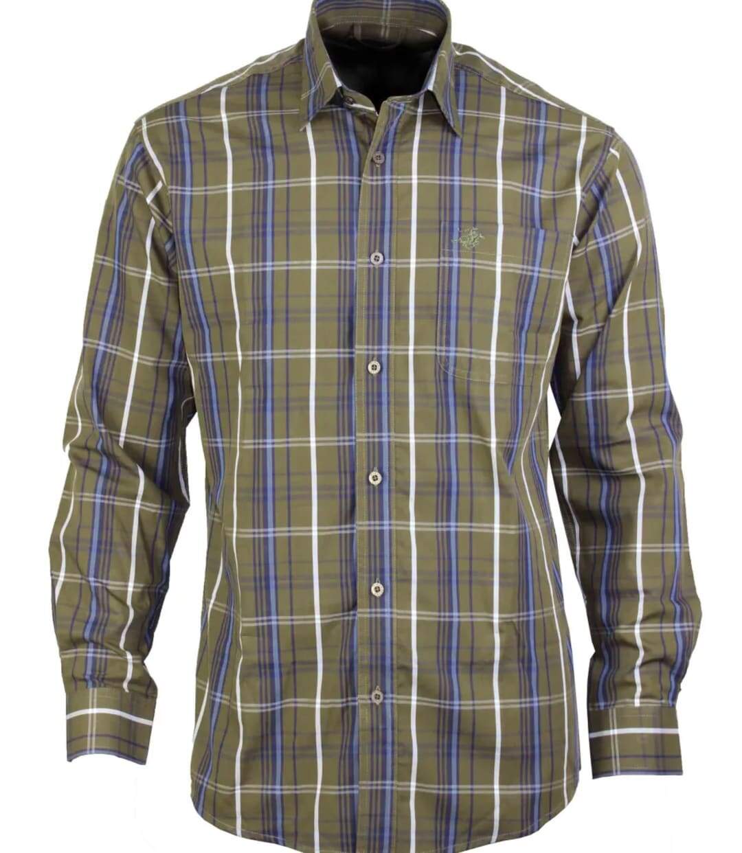 Chemise à carreaux Manches Longues Homme Winchester Tikal1-2
