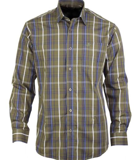 Chemise à carreaux Manches Longues Homme Winchester Tikal1