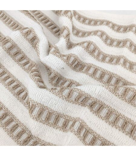 Serviette invité coton  SANTORINI A rayures