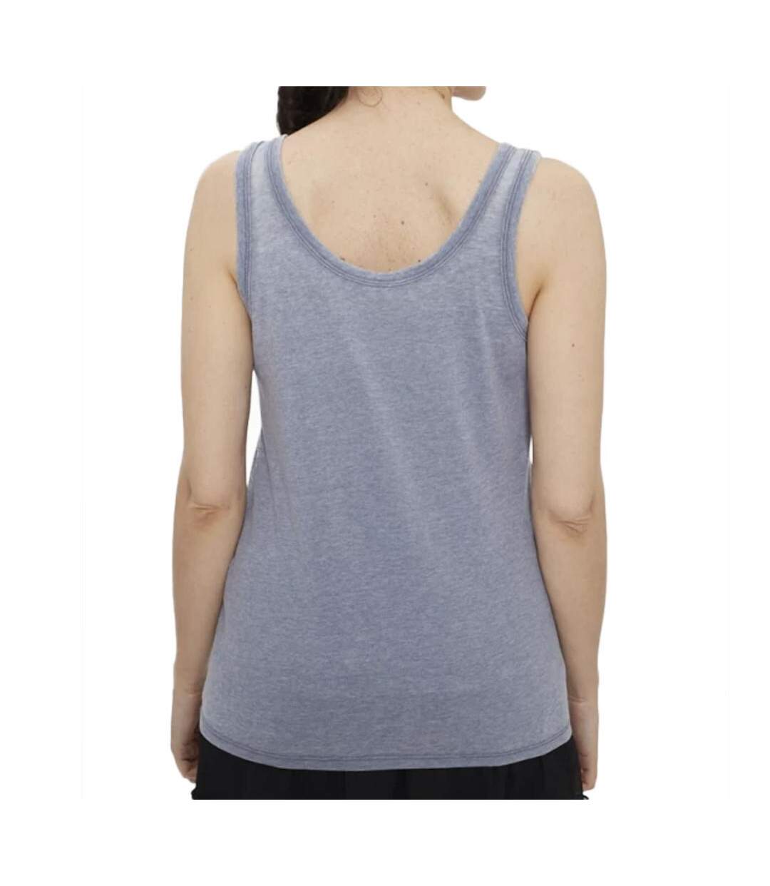 Débardeur bleu femme only wrongly tank-2
