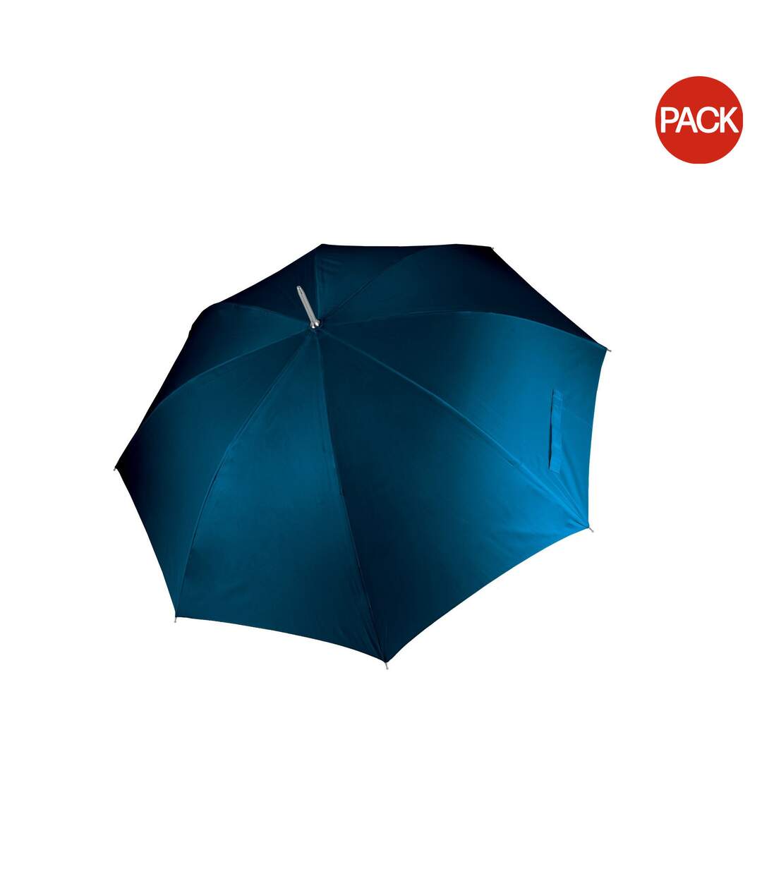 Lot de 2  Parapluie canne à ouverture automatique adulte unisexe taille unique bleu marine Kimood-1