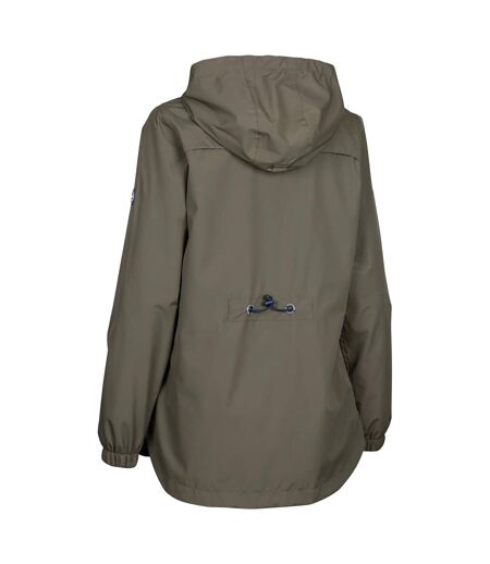 Womens/ladies Flourish Waterproof Jacket Herb Trespass