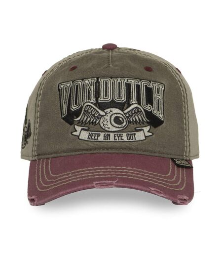 Casquette baseball avec broderie et effet usé Retro Eye Vondutch