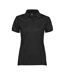 Tee Jays Womens/Ladies Club Polo Shirt (Black)