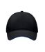 Singa 5 Panel Baseball Cap Black Blue MidOcean-3