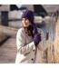Ladies Striped Fleece Lined Knitted Warm Thermal Winter Gloves-4