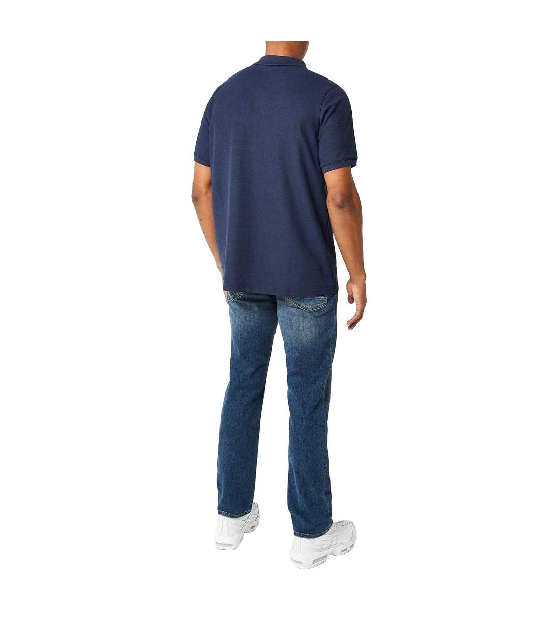 Polo Motif/style Logo Brodé Homme Bleu Marine Slazenger-4