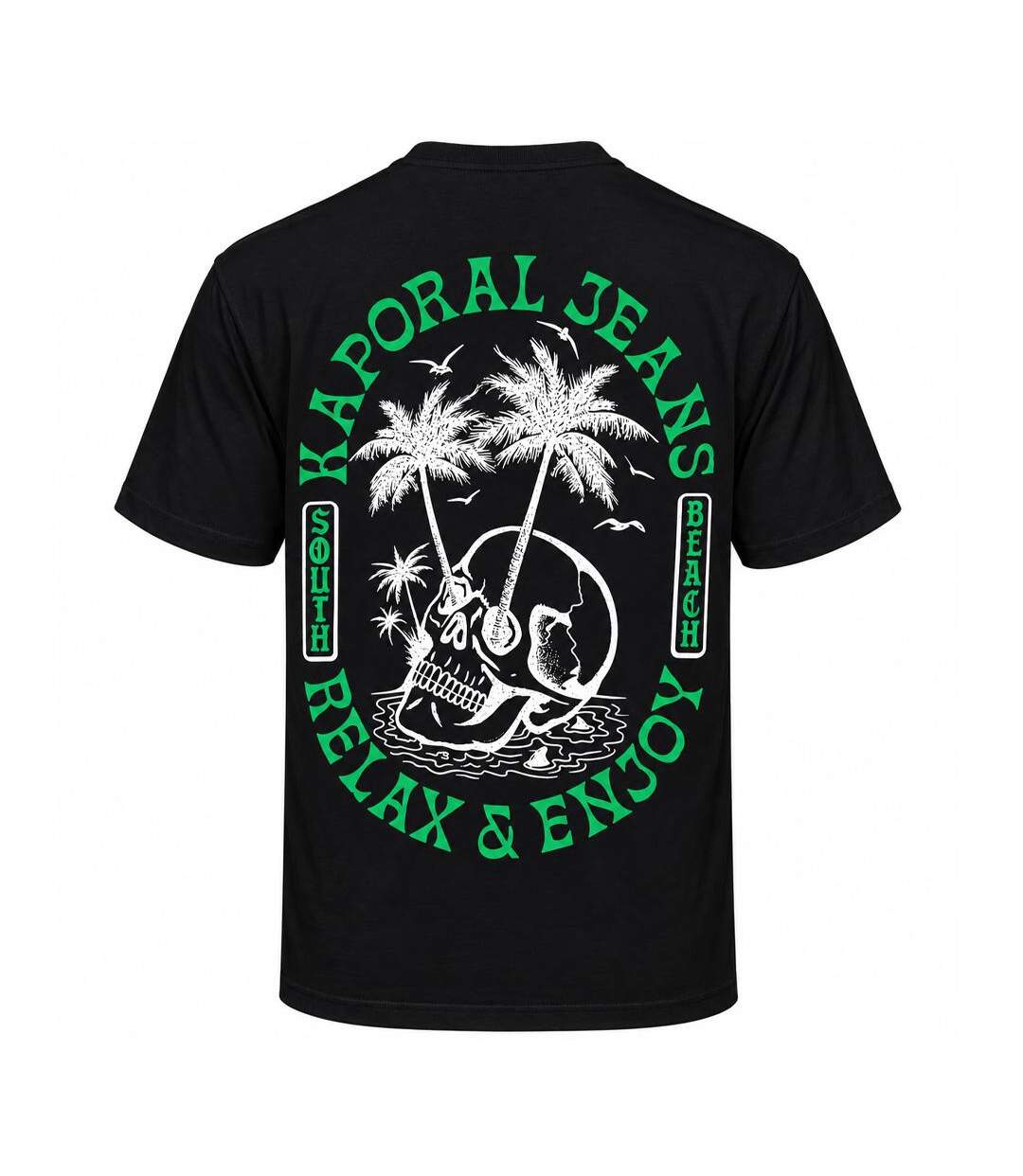 T-Shirt noir homme kaporal till-2