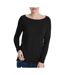 Pull noir femme only mila lacy - l-1