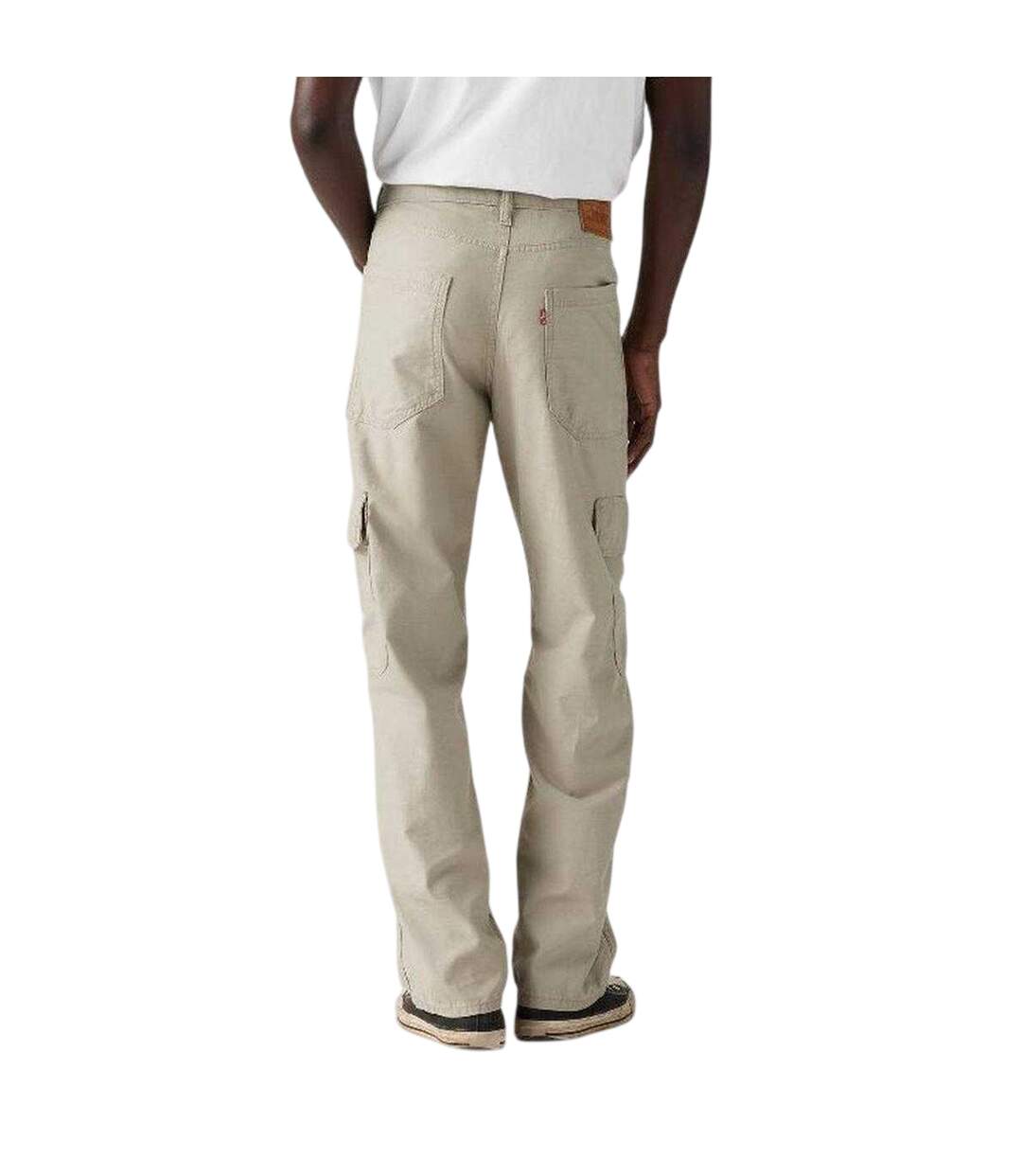Pantalon À Poches Homme Kaki Levis-3