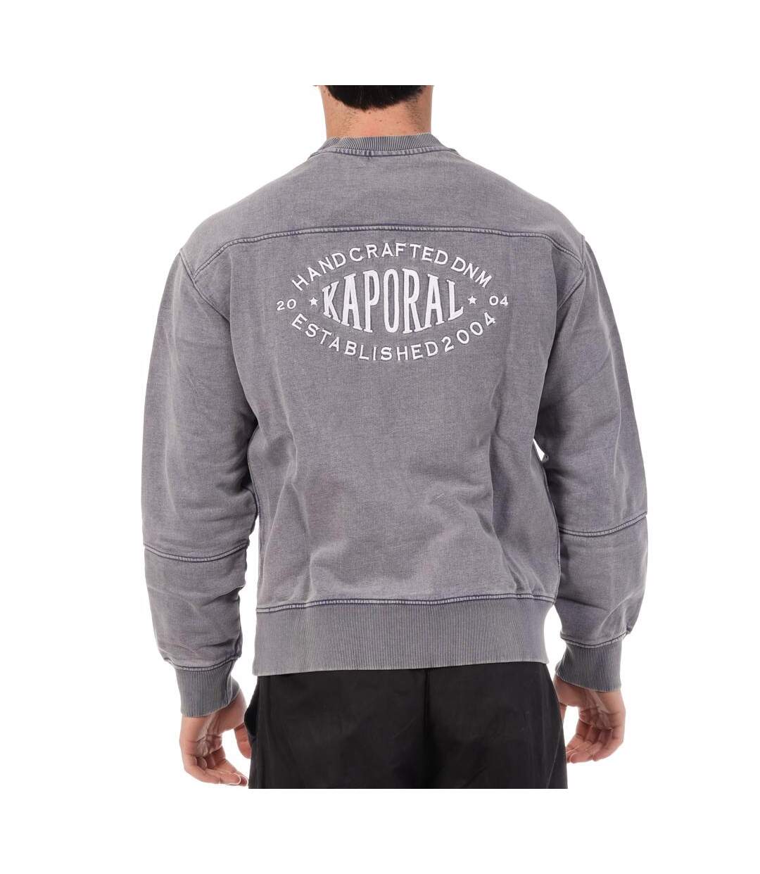 Sweat gris homme kaporal bob-2