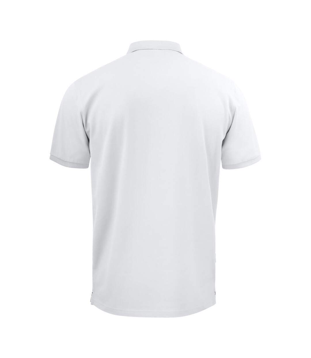 Mens Pique Polo Shirt White Projob-2