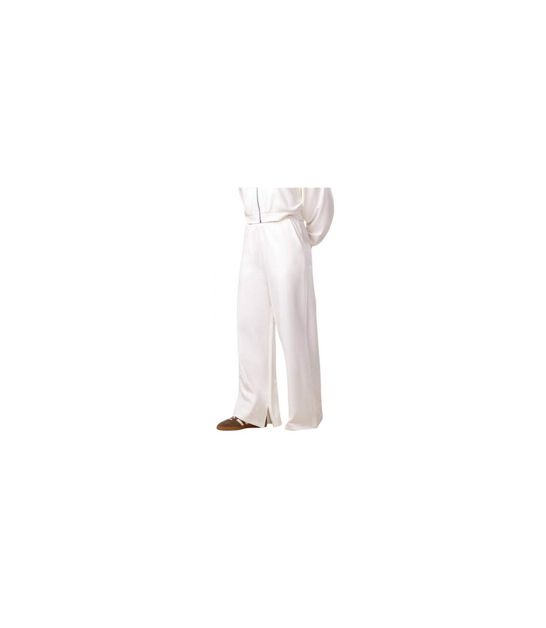 Pantalon De Jogging Femme Crème Gym King-1
