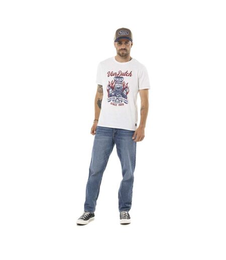 T-shirt homme regular en coton 170gr print devant Motor Vondutch