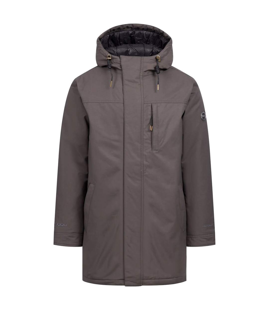 Doudoune Imperméable Macleod Homme Anthracite Trespass-2