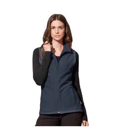 Stedman Womens/Ladies Active Fleece Gilet (Blue Midnight) - UTAB298