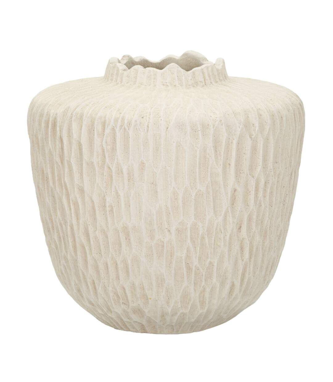 Vase Design Shade 35cm Crème-1