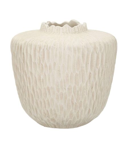 Vase Design Shade 35cm Crème