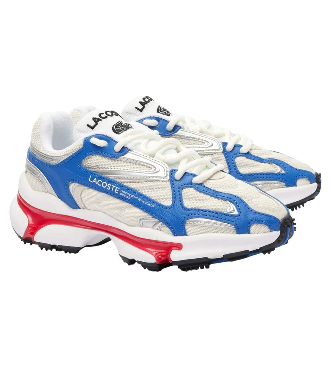 Baskets l003 2k24 femme blanc / rouge Lacoste-1