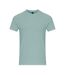 Gildan Unisex Adult Enzyme Washed T-Shirt (Teal Ice)