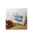 Sac Fraîcheur en Jute & Coton Aliments 40cm Blanc-4