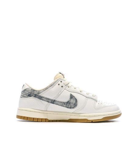 Baskets Blanches/Grises Homme Nike Dunk Low