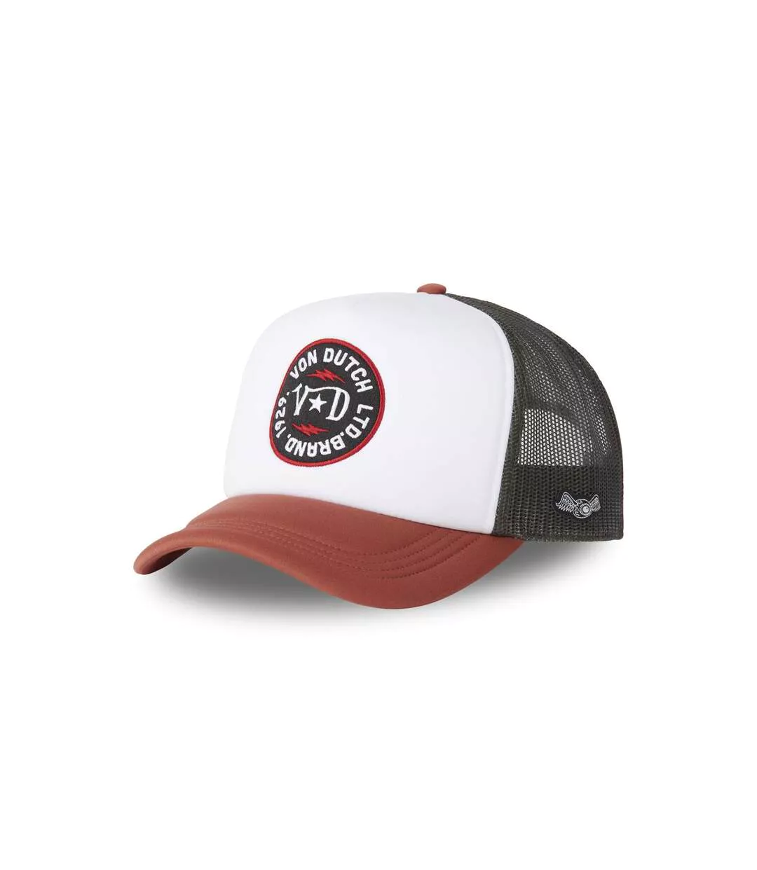 Casquette trucker avec filet souple adulte en mousse avec patch Foam Vondutch-1