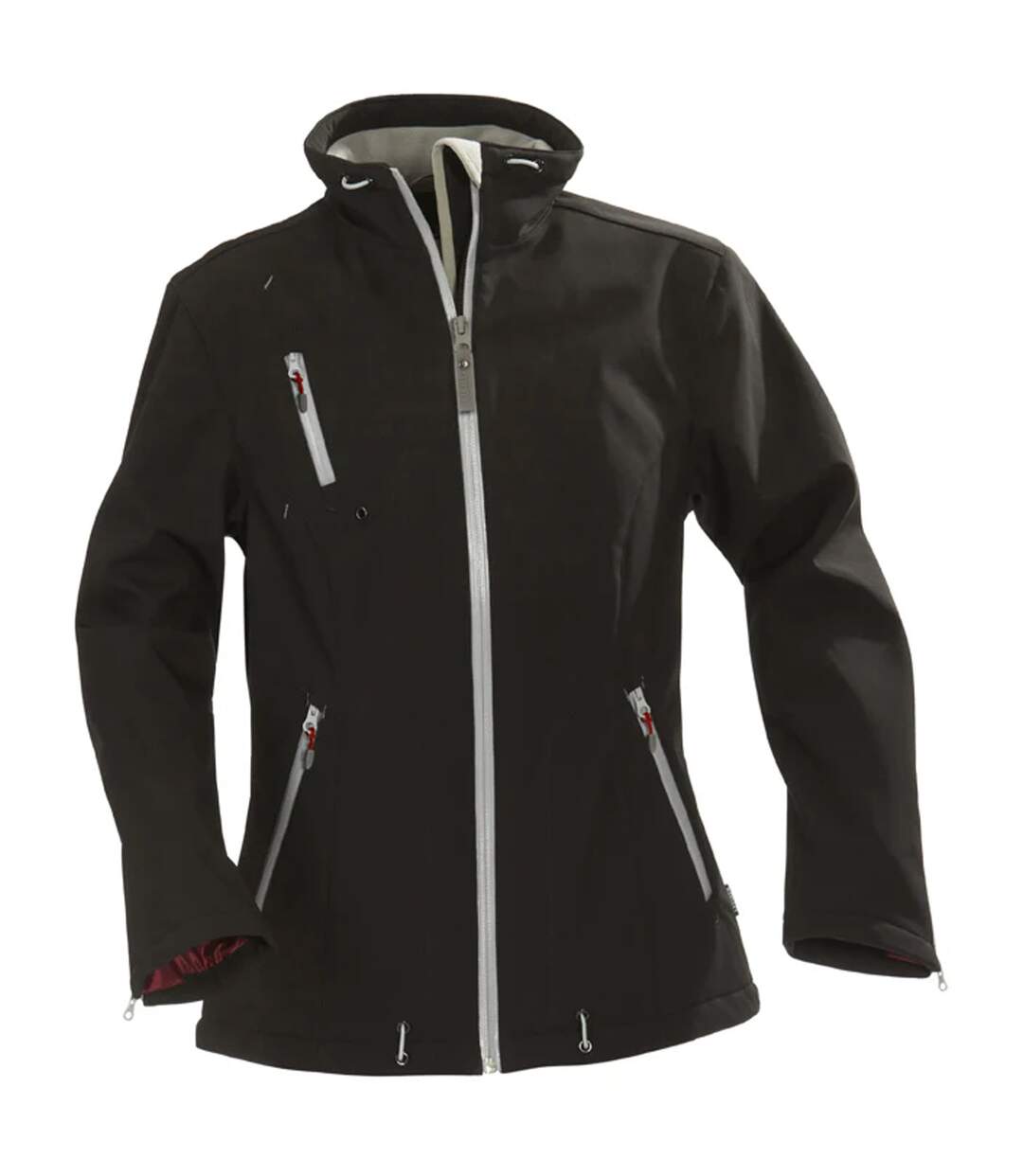 Veste Softshell Savannah Femme Noir James Harvest-1