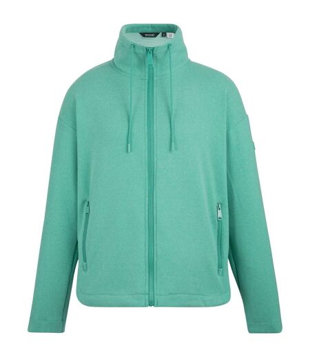 Womens/ladies Ashlynn Knitted Fleece Jacket Ivy Moss Regatta