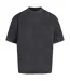 T-shirt Distortion Homme Noir Délavé Anthem-1