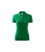 Womens/ladies Pique Polo Shirt Forest Green Malfini-3