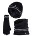 Heat Holders - Hi Vis Hat Neck Warmer & Gloves Set - L/XL