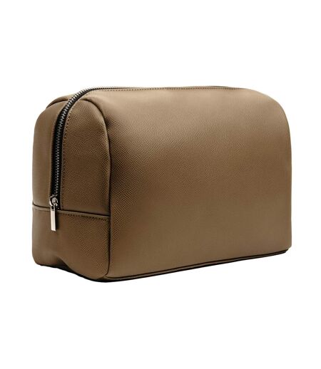 Bermond pu recycled toiletry bag one size brown Vinga