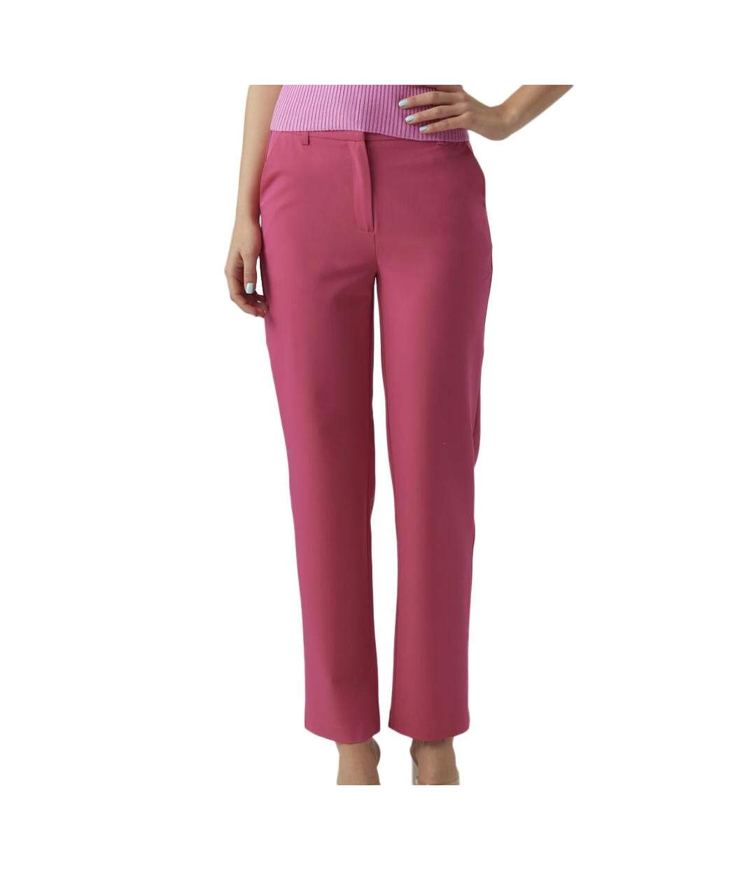 Pantalon fluide Rose Femme Vero Moda Elda - W34-L32