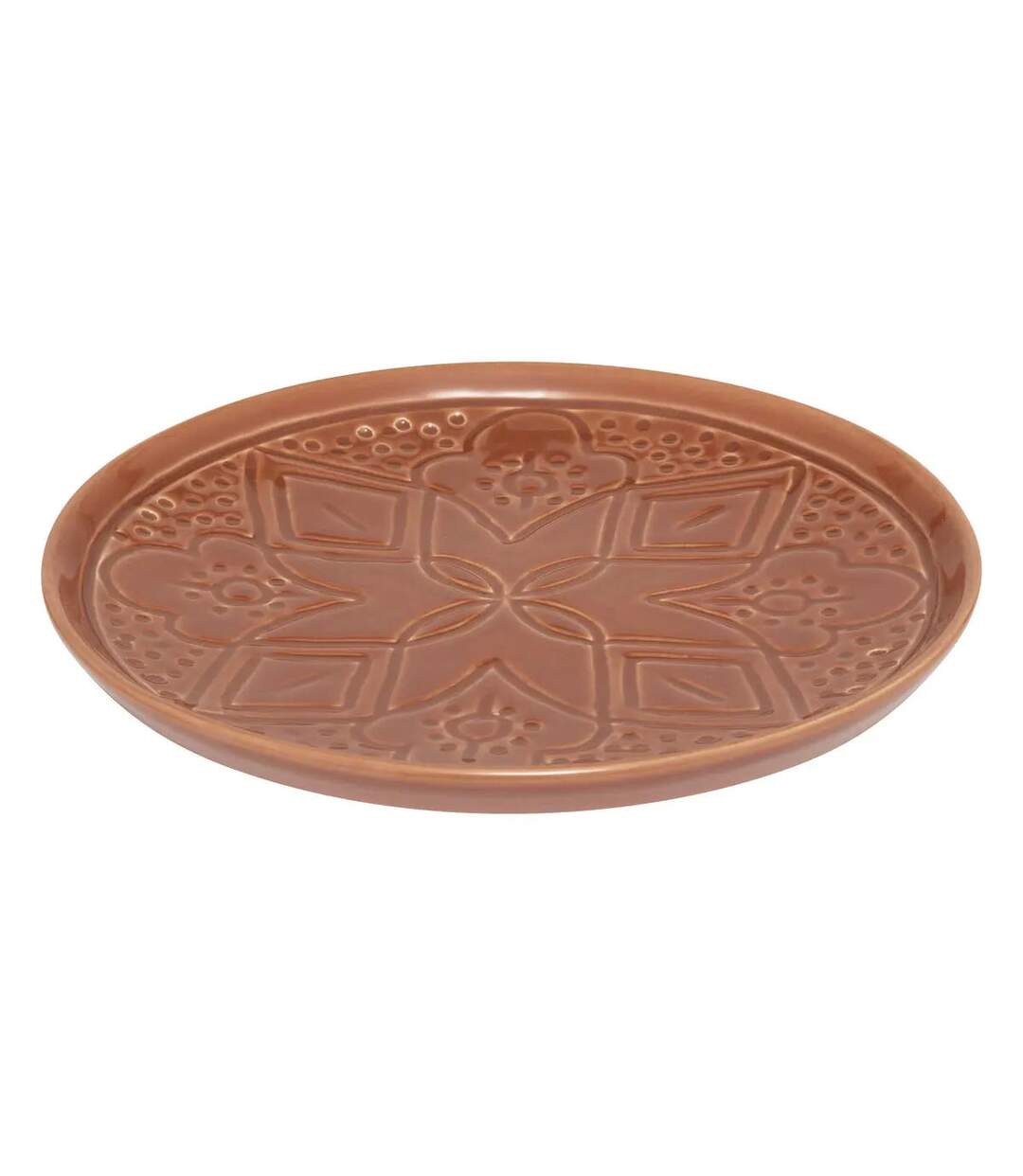 Lot de 6 Assiettes à Dessert Sienna 20cm Terracotta-2