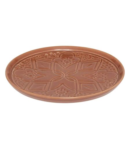 Lot de 6 Assiettes à Dessert Sienna 20cm Terracotta