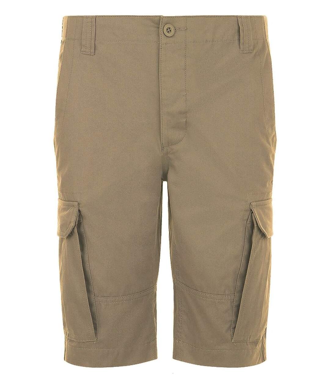 Bermudas coton multipoches - Homme - 01660 - beige