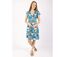 Robe courte cintrée TANIA imprimé exotique Coton Du Monde-2