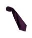 Cravate Colours Collection Taille Unique Aubergine Premier-2