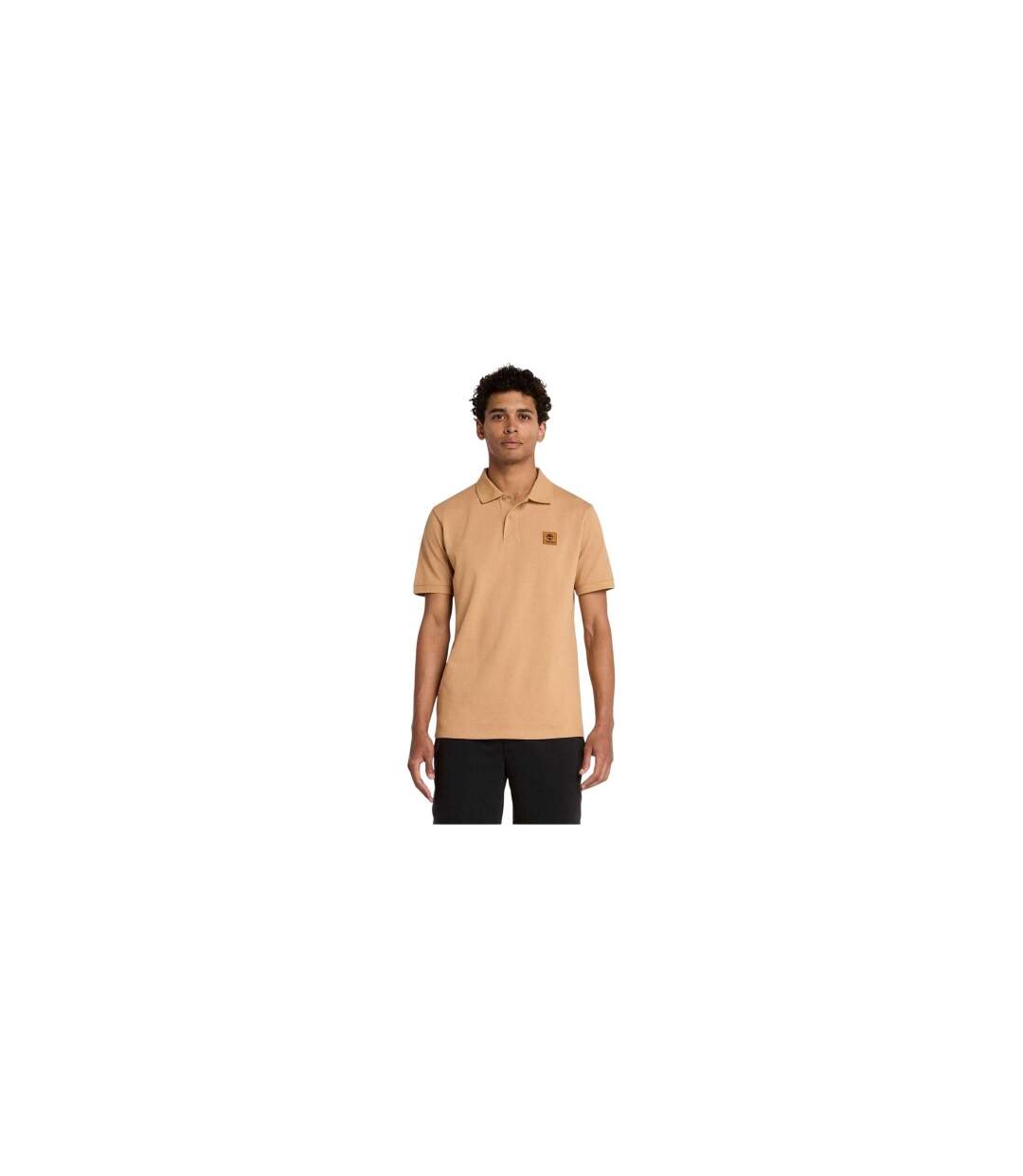 Polo Manches Courtes Motif/style Badge Homme Blé Timberland-1