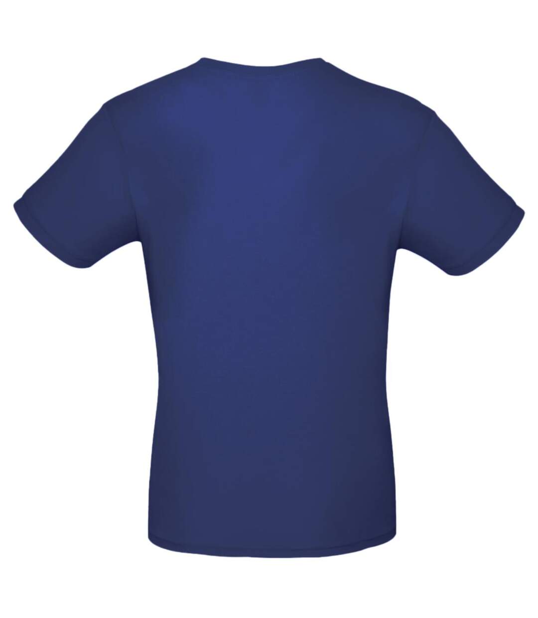 Tee-shirt B&c Mens #e150 Bleu Foncé B And C-2