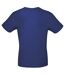Tee-shirt B&c Mens #e150 Bleu Foncé B And C-2